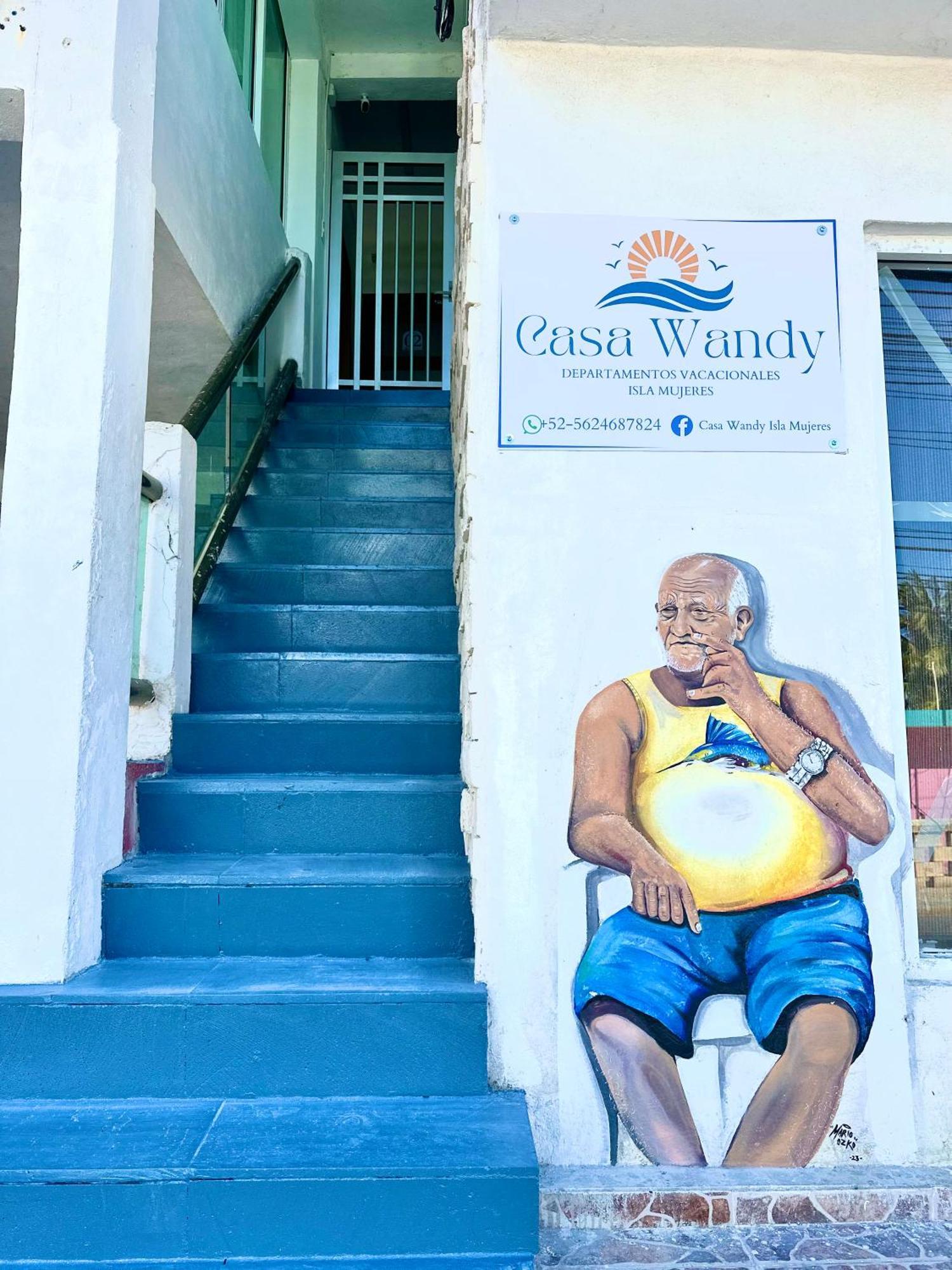 Ferienwohnung Casa Wandy Isla Mujeres Exterior foto